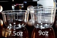 Tazas plásticas disponibles del té de los Pp Boba con alta durabilidad de la claridad de las tapas 12oz 16oz 20oz
