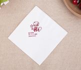 Papel seda de la servilleta del café con pulpa de la Virgen Gsm/M2 del restaurante 15-25 del papel del logotipo