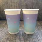 establo disponible de la taza de café del papel de empapelar del doble de la taza de papel de las fuentes disponibles 12oz