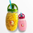 Juice Shops tarros modificados para requisitos particulares 1,5 litros de la bebida del ANIMAL DOMÉSTICO del logotipo