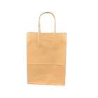 Bolsas de papel biodegradables de Matte Lamination Bakery Packaging Bags Brown Kraft