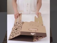caja de papel para llevar