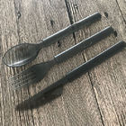 Restaurantes plásticos disponibles del tamaño de Customzied del cuchillo de la bifurcación de la cuchara de la cuchara del té