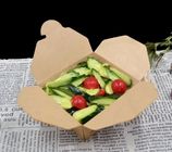 La aduana de la ensalada imprimió la grasa del escape del papel de categoría alimenticia de las cajas del buñuelo resistente