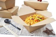 La aduana de la ensalada imprimió la grasa del escape del papel de categoría alimenticia de las cajas del buñuelo resistente
