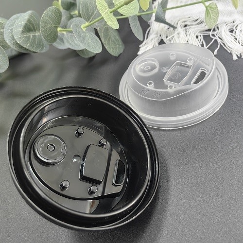 Tapa plástica disponible de los PP para de café de la taza de la tapa la tapa del beverag del derramamiento no