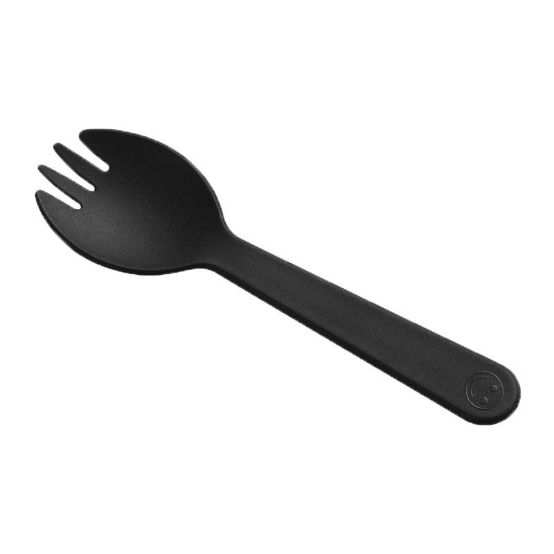 Cuchillo de cuchara y tenedor ecológico desechable versátil adecuado para todas las comidas estándar