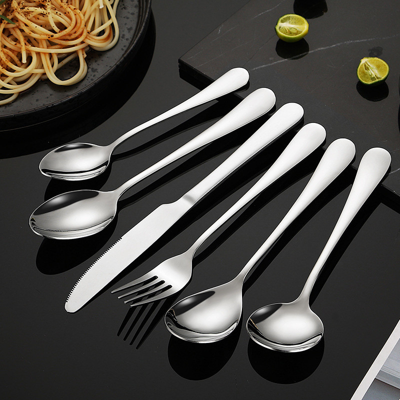 Cuchillo de cuchara de acero inoxidable con tenedor Versátil para todas las comidas Lavavajillas Seguro Sí Calidad profesional