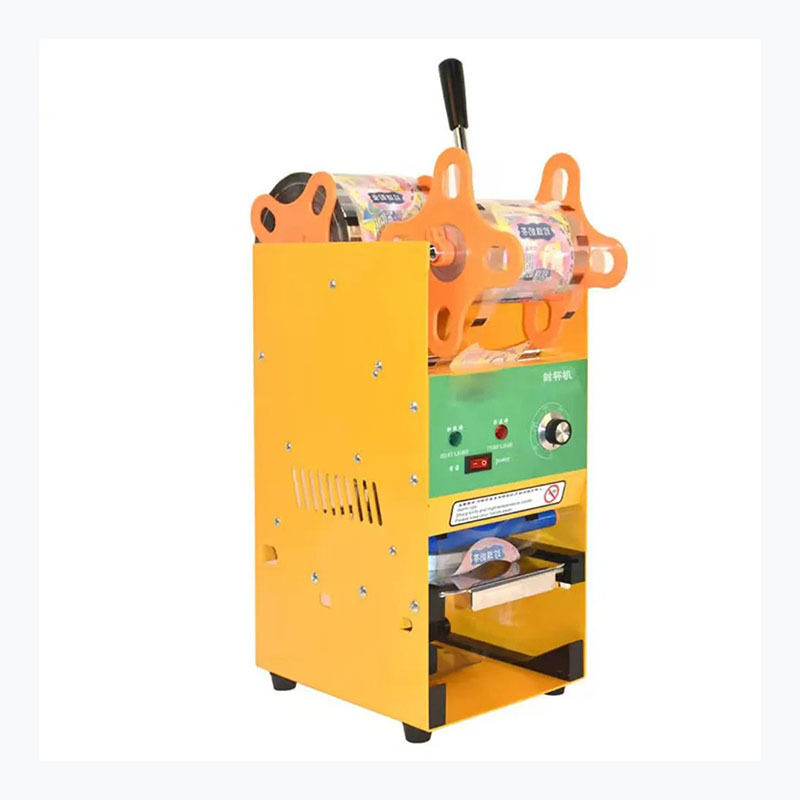 Commercial Manual Drink Cup Sealer - Heavy Duty Bubble Tea Sealing Machine for Plastic Cups (95mm/90mm)