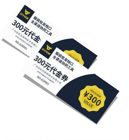 Papel de ticket personalizado en abanico / Z-plegado con holograma y diseño estampado en caliente, vales de seguridad impresos en offset, cupones perforados, vales de ticket promocionales