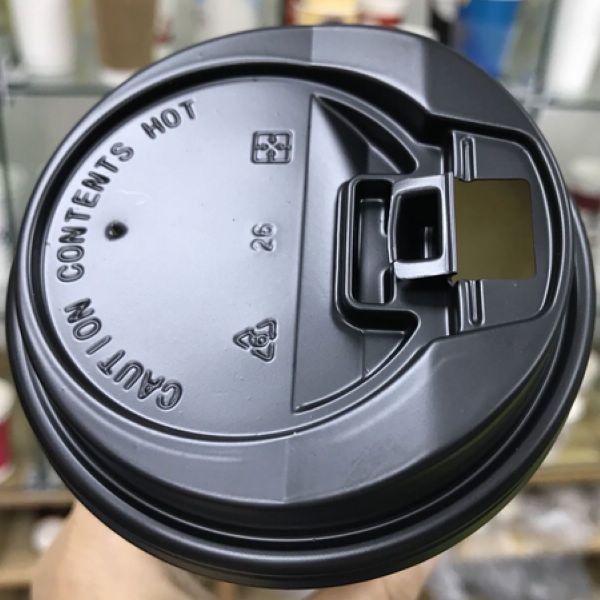 Sgs amistoso de Eco de la taza del color opcional plástico disponible de la tapa 80m m 90m m picosegundo