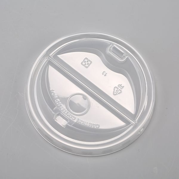 Sgs amistoso de Eco de la taza del color opcional plástico disponible de la tapa 80m m 90m m picosegundo
