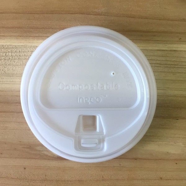 resistente de alta temperatura de los restaurantes de la tienda del té de Boba de la tapa de la taza de café del Pla de 90m m