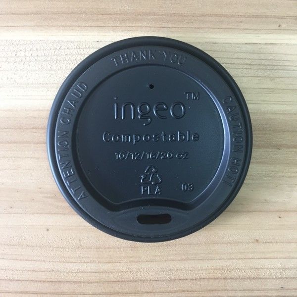 resistente de alta temperatura de los restaurantes de la tienda del té de Boba de la tapa de la taza de café del Pla de 90m m