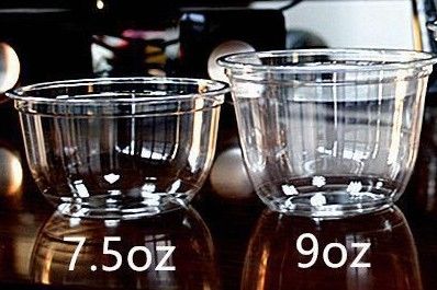 Tazas plásticas disponibles del té de los Pp Boba con alta durabilidad de la claridad de las tapas 12oz 16oz 20oz