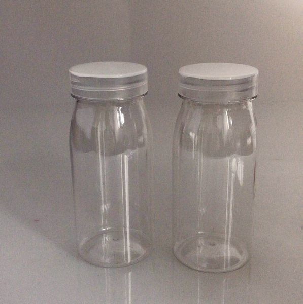 Acaricie al OEM plástico del vino del jugo de las botellas 300ml 350ml 400ml de la bebida de las fuentes disponibles del té de la leche