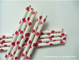 Bebida disponible colorida de encargo de la paja plástica y de papel biodegradable