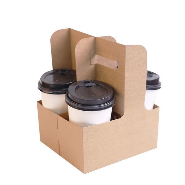 Kraft se lleva el tenedor del portador de la taza de café para 2 tazas 4 tazas del tamaño de Customzied