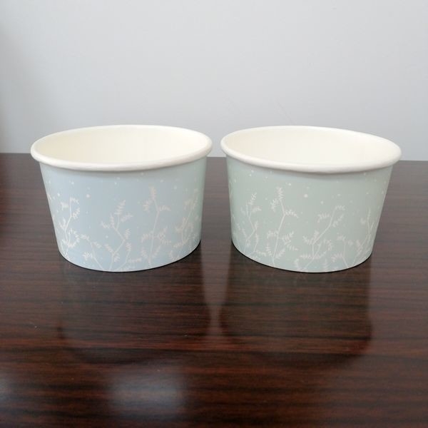 Proyecto vectorial en formato.AI/.PDF Tazas de helado de papel 250 ml Gsm 230g-380g