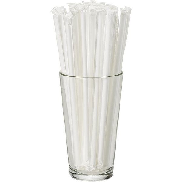 PLA biodegradable de la maicena que bebe a Straw For Boba Tea Shops